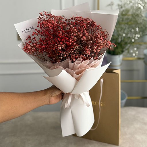 Flores Gypsophila de Hada